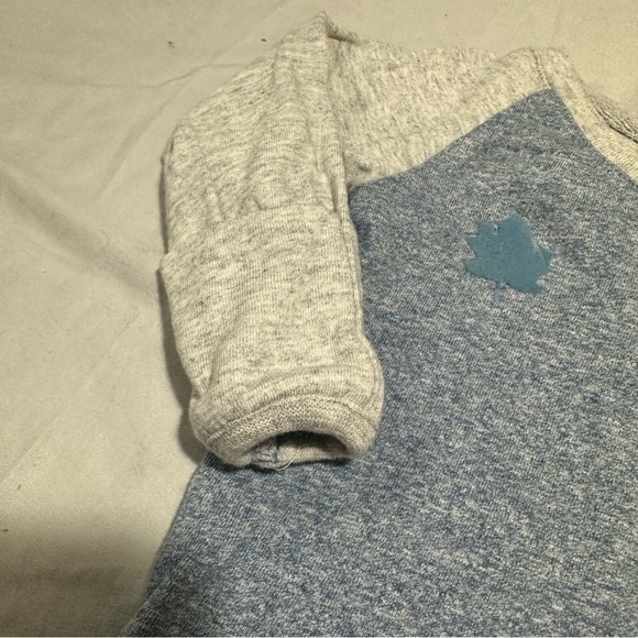 Juddlies-Blue and Gray Baby Gown. 0-3 months - Picture 2 of 6